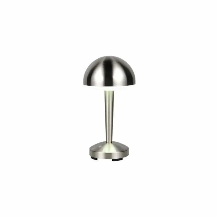 Luminaires Reality Éclairage Led|Mendorez Lampe à poser LED Nickel mat, 1 lumière
