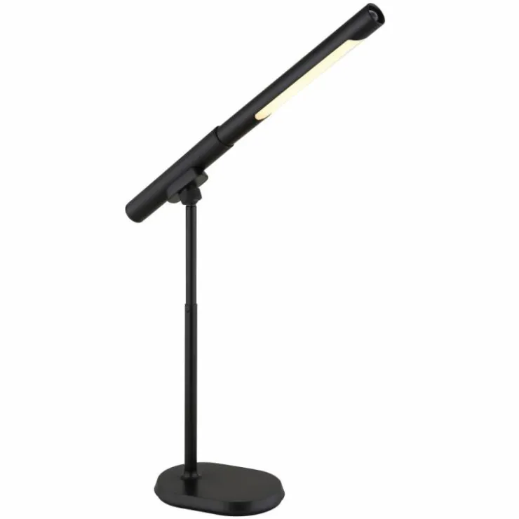 Luminaires Globo Lighting Éclairage Led|Milan Lampe à poser LED Noir, 1 lumière