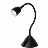 Luminaires Lucide Lampes À Poser|MILO Lampe de bureau LED Noir, 1 lumière