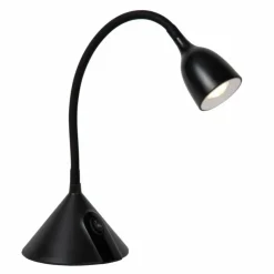 Luminaires Lucide Lampes À Poser|MILO Lampe de bureau LED Noir, 1 lumière