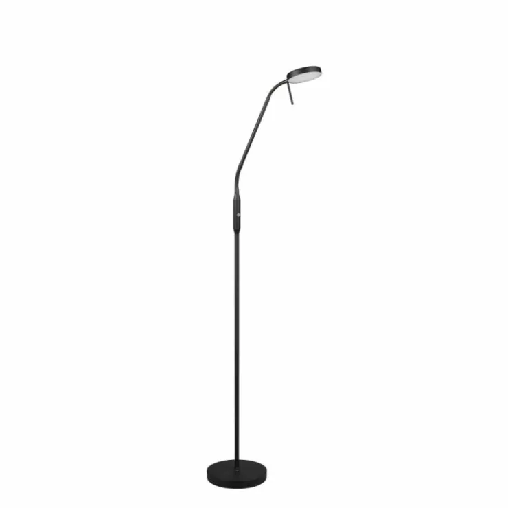 Luminaires Reality Éclairage Led|Moreno Lampadaire LED Noir, 1 lumière