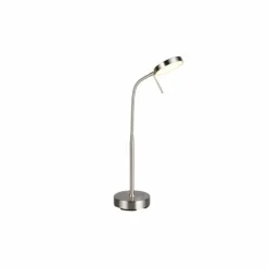Luminaires Reality Éclairage Led|Moreno Lampe à poser LED Nickel mat, 1 lumière