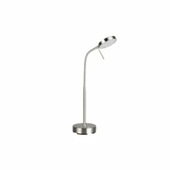 Luminaires Reality Éclairage Led|Moreno Lampe à poser LED Nickel mat, 1 lumière