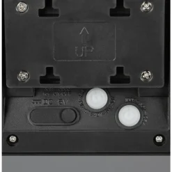 Moro Applique murale Luminaires Reality LED Noir, 1 lumière, Détecteur de mouvement
