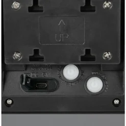 Moro Applique murale Luminaires Reality LED Noir, 1 lumière, Détecteur de mouvement