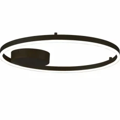 Luminaires Steinhauer Éclairage Led|Mykty Plafonnier LED Noir, 1 lumière