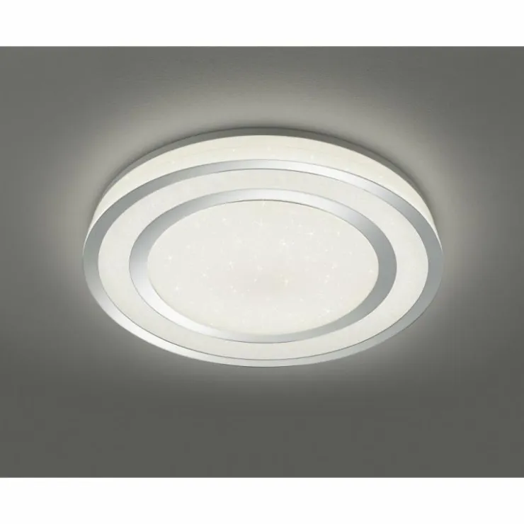 Luminaires Reality Éclairage Led|NORIAKI Plafonnier, Spot de plafond LED Chrome, 1 lumière, Télécommandes