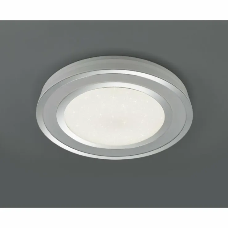 Luminaires Reality Éclairage Led|NORIAKI Plafonnier, Spot de plafond LED Chrome, 1 lumière, Télécommandes