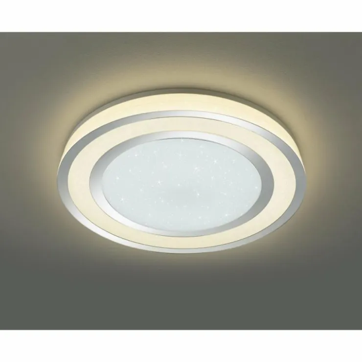 Luminaires Reality Éclairage Led|NORIAKI Plafonnier, Spot de plafond LED Chrome, 1 lumière, Télécommandes