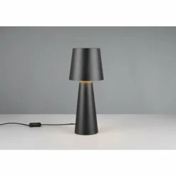Luminaires Trio Lampes À Poser|Nubian Lampe à poser Noir, 1 lumière