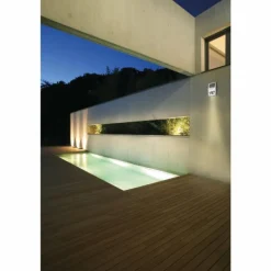 Numéro d'adresse éclairé Eglo Z_SOLAR LED Acier inoxydable, 2 lumières