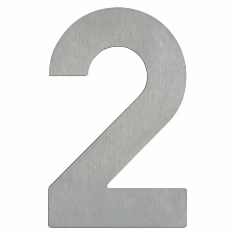 Numéros de maison 2 Albert 922 Acier inoxydable
