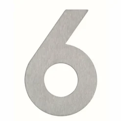 Numéros de maison 6 Albert 926 Acier inoxydable
