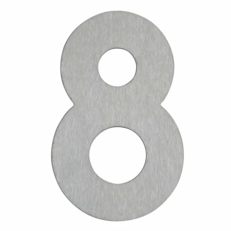 Numéros de maison 8 Albert 928 Acier inoxydable