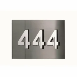 Numéros de maison Albert 977 Acier inoxydable