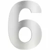 Numéros de maison LCD 6 Acier inoxydable