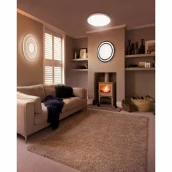 Luminaires Ledvance Éclairage Led|ORBIS Applique murale / Plafonnier LED Noir, 1 lumière