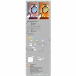 Luminaires Ledvance Éclairage Led|Orbis Luminaire de salle de bain LED Noir, 1 lumière