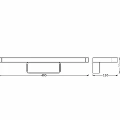 Luminaires Ledvance Éclairage Led|Orbis Luminaire de salle de bain LED Chrome, 1 lumière