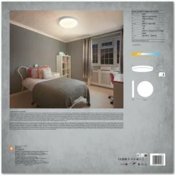 Luminaires Ledvance Éclairage Led|Orbis Plafonnier LED Blanc, 1 lumière