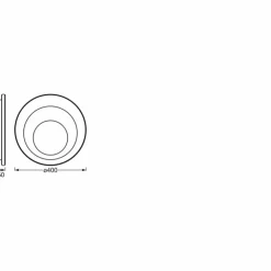 Luminaires Ledvance Éclairage Led|Orbis Plafonnier LED Blanc, 1 lumière