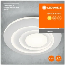 Luminaires Ledvance Éclairage Led|Orbis Plafonnier LED Blanc, 1 lumière