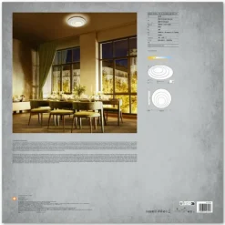 Luminaires Ledvance Éclairage Led|Orbis Plafonnier LED Blanc, 1 lumière