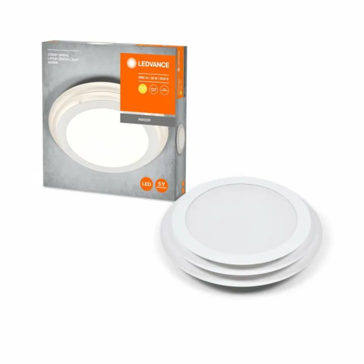 Luminaires Ledvance Éclairage Led|Orbis Plafonnier LED Blanc, 1 lumière
