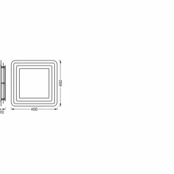 Luminaires Ledvance Éclairage Led|Orbis Plafonnier LED Blanc, 1 lumière