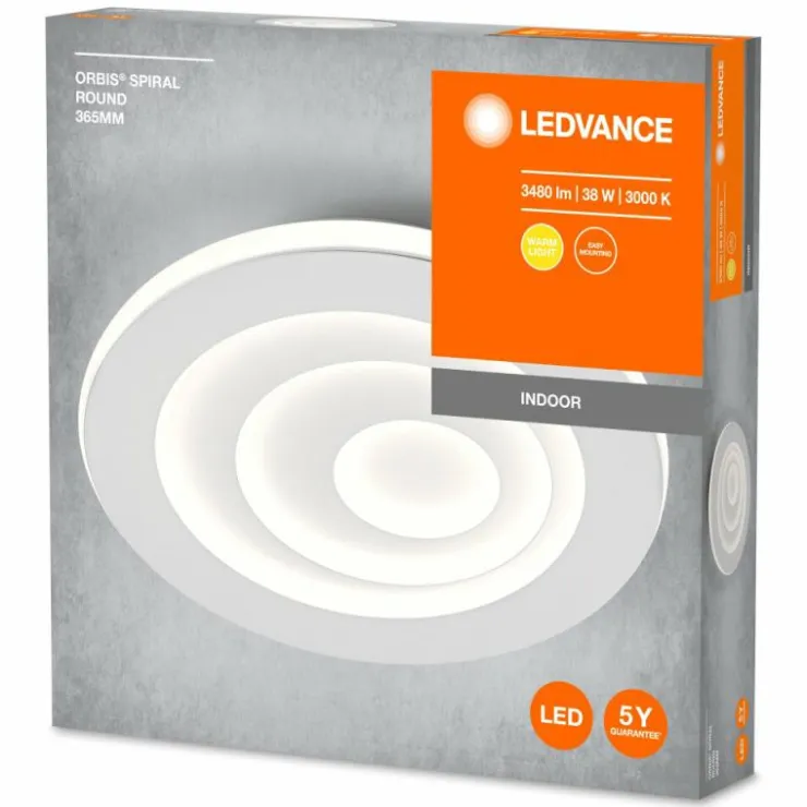 Luminaires Ledvance Éclairage Led|Orbis Plafonnier LED Blanc, 1 lumière
