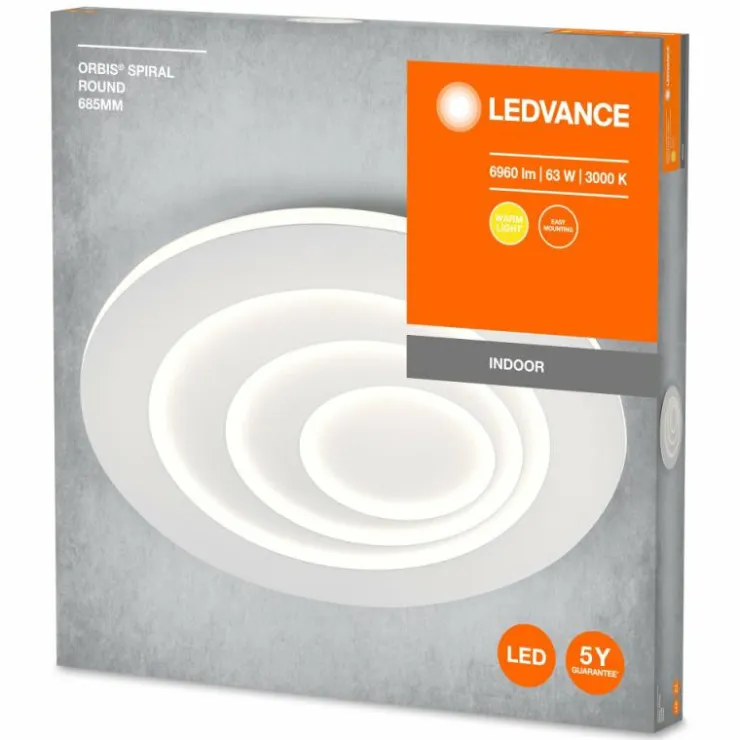 Luminaires Ledvance Éclairage Led|Orbis Plafonnier LED Blanc, 1 lumière