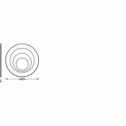 Luminaires Ledvance Éclairage Led|Orbis Plafonnier LED Blanc, 1 lumière