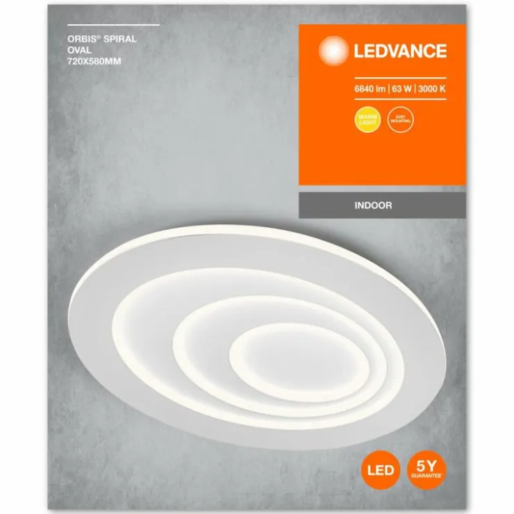 Luminaires Ledvance Éclairage Led|Orbis Plafonnier LED Blanc, 1 lumière