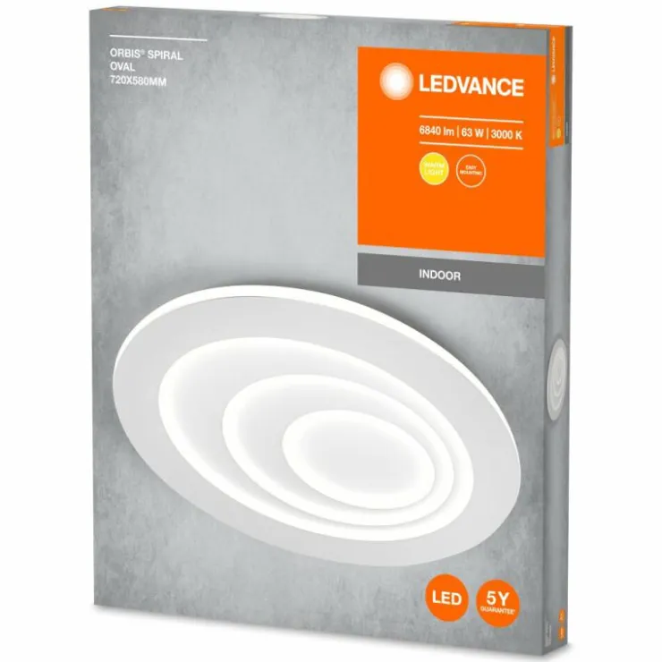Luminaires Ledvance Éclairage Led|Orbis Plafonnier LED Blanc, 1 lumière
