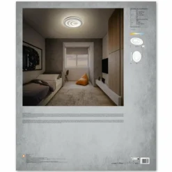 Luminaires Ledvance Éclairage Led|Orbis Plafonnier LED Blanc, 1 lumière