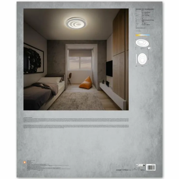 Luminaires Ledvance Éclairage Led|Orbis Plafonnier LED Blanc, 1 lumière