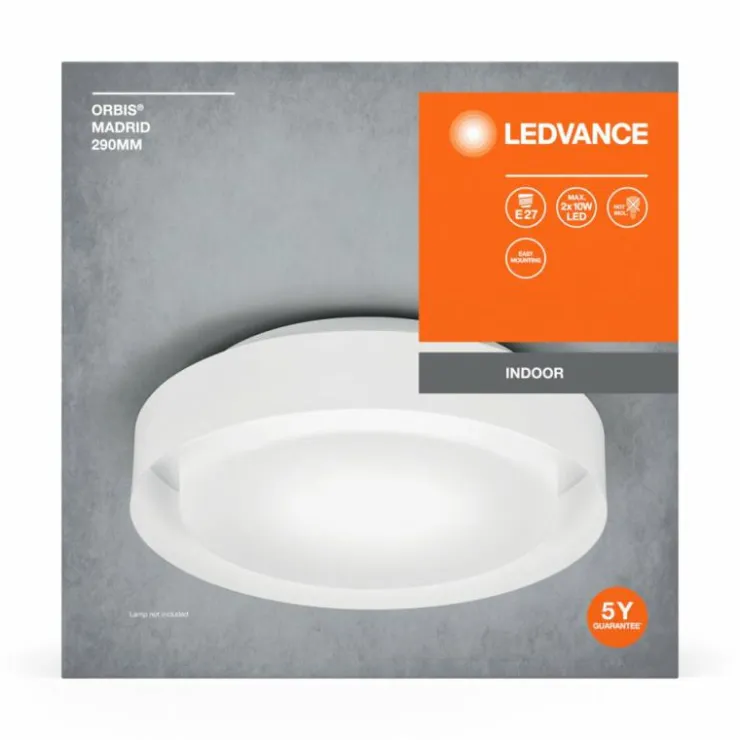 Luminaires Ledvance Plafonniers|Orbis Plafonnier Blanc, 2 lumières