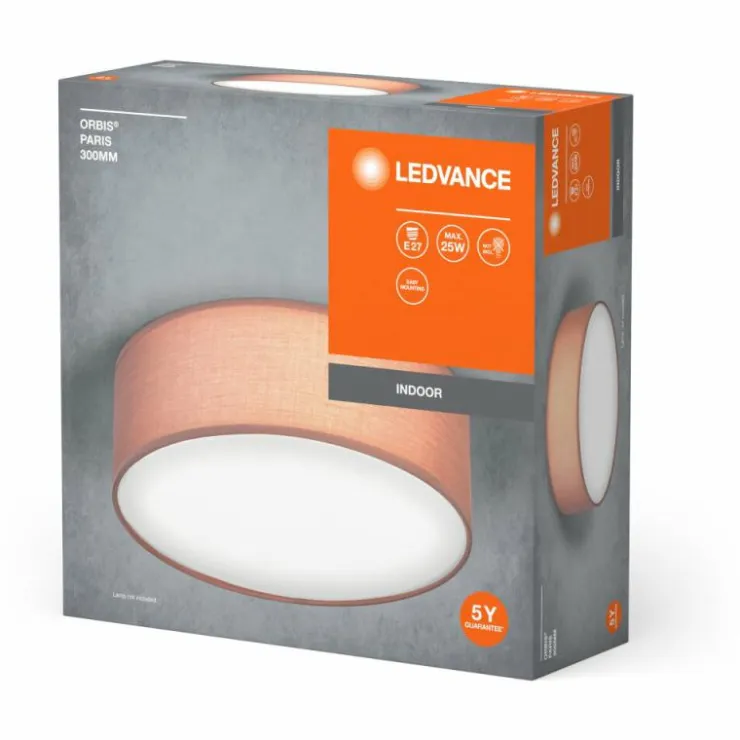 Luminaires Ledvance Plafonniers|Orbis Plafonnier Brun, 3 lumières