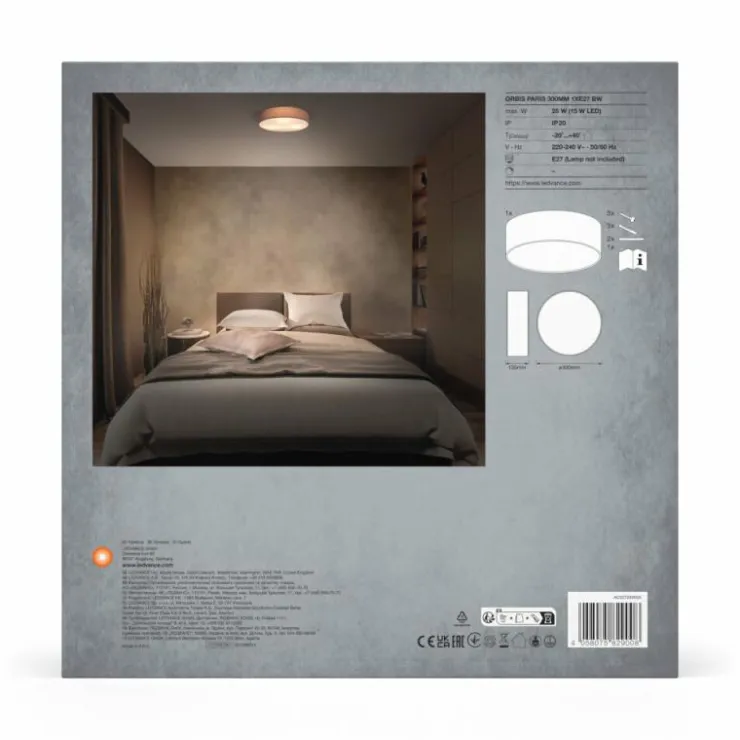 Luminaires Ledvance Plafonniers|Orbis Plafonnier Brun, 3 lumières