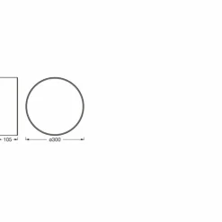 Luminaires Ledvance Plafonniers|Orbis Plafonnier Brun, 3 lumières