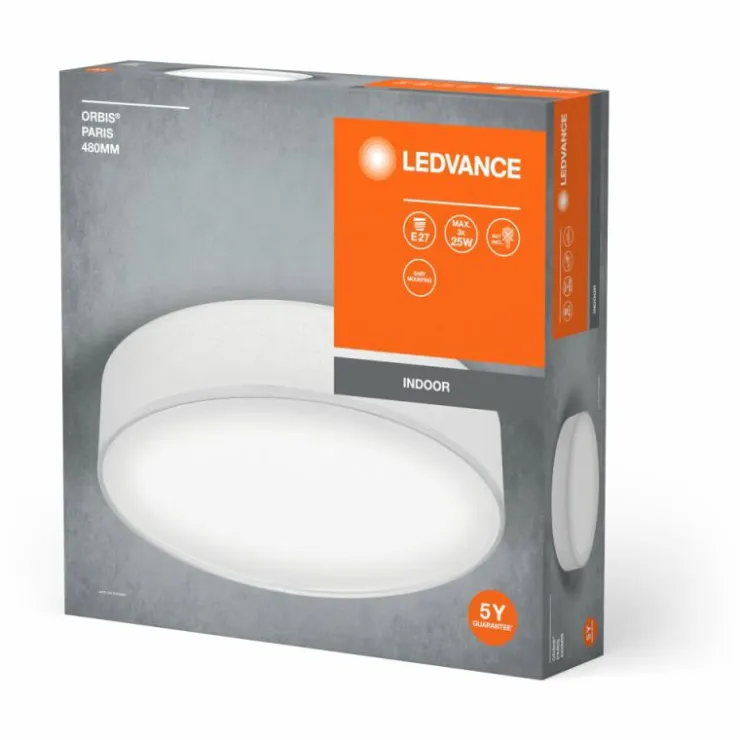 Luminaires Ledvance Plafonniers|Orbis Plafonnier Blanc, 3 lumières