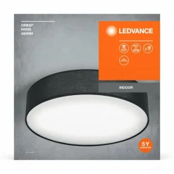 Luminaires Ledvance Plafonniers|Orbis Plafonnier Noir, 3 lumières