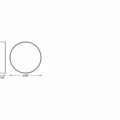 Luminaires Ledvance Plafonniers|Orbis Plafonnier Noir, 3 lumières