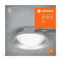 Luminaires Ledvance Plafonniers|Orbis Plafonnier Nickel mat, 2 lumières