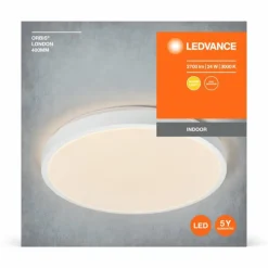 Luminaires Ledvance Éclairage Led|Orbis Plafonnier LED Blanc, 1 lumière