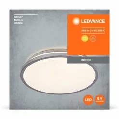Luminaires Ledvance Éclairage Led|Orbis Plafonnier LED Argenté, 1 lumière