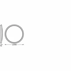 Luminaires Ledvance Éclairage Led|Orbis Plafonnier LED Argenté, 1 lumière