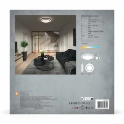 Luminaires Ledvance Éclairage Led|Orbis Plafonnier LED Noir, 1 lumière