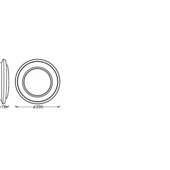 Luminaires Ledvance Éclairage Led|Orbis Plafonnier LED Argenté, 1 lumière