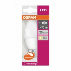 Osram LED E14 5,5 Watt 2700 Kelvin 470 Lumen